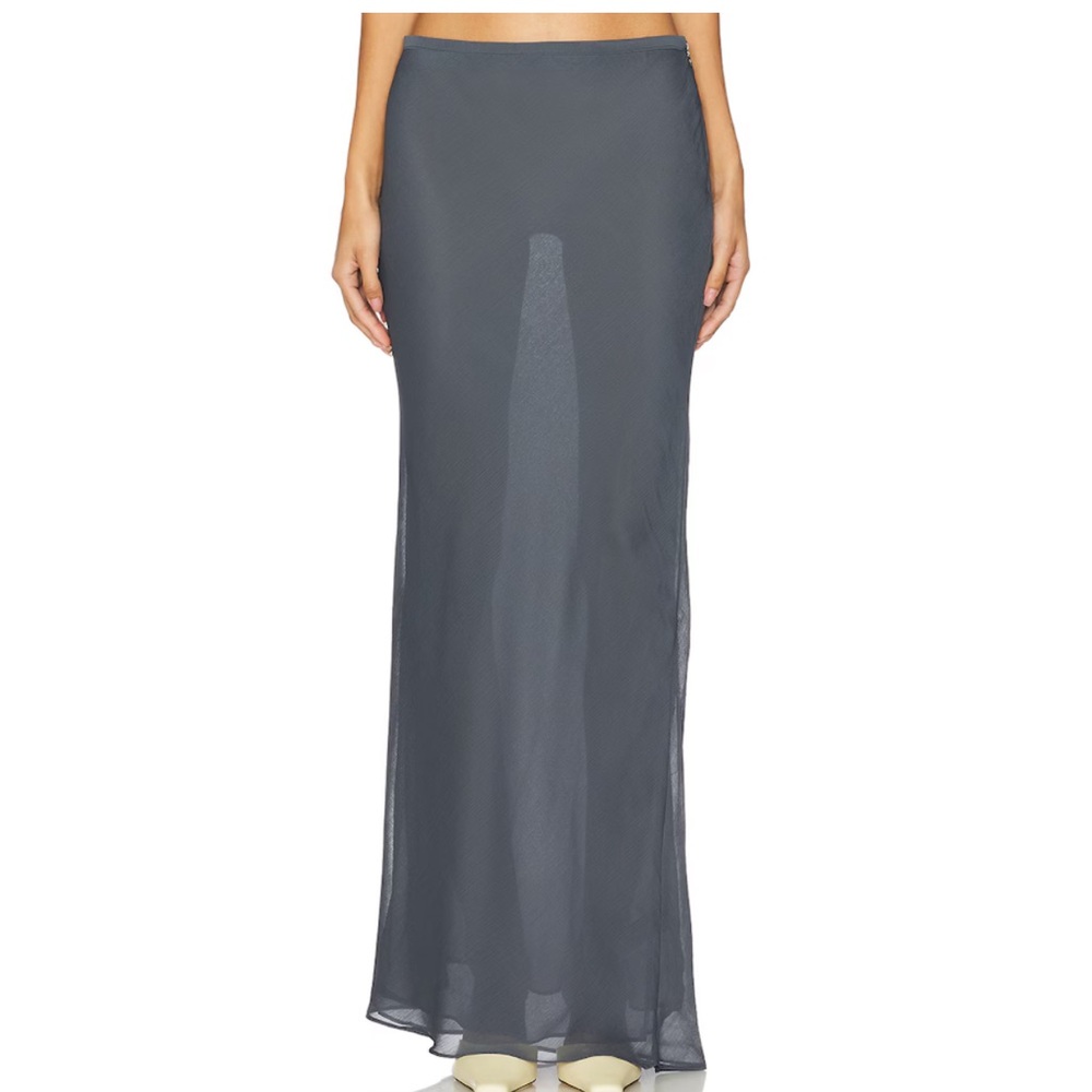 Lioness Endless Maxi Skirt in Dark Olive
M